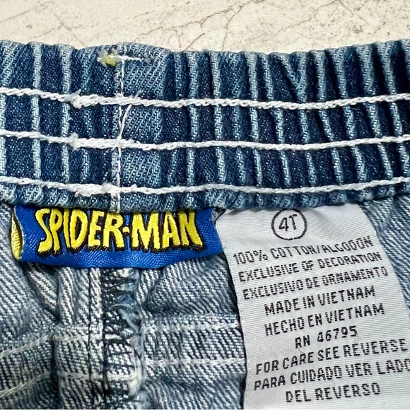 Vintage Toddler Spider-Man Cargo Jeans - Picture 2 of 3